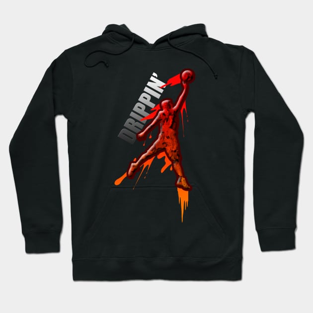 Basketball - Drip Hoodie by tatzkirosales-shirt-store